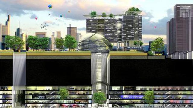 Para driblar falta de espaço, arquitetos de Cingapura planejam instituto subterrâneo