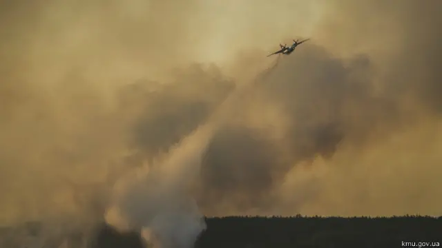 Пожежа в Чорнобилі