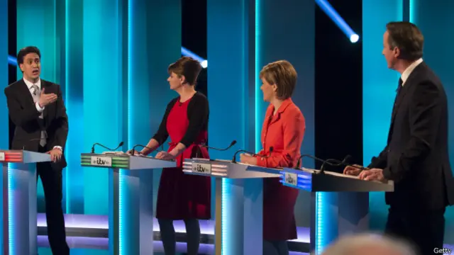 Debate electoral en el Reino Unido