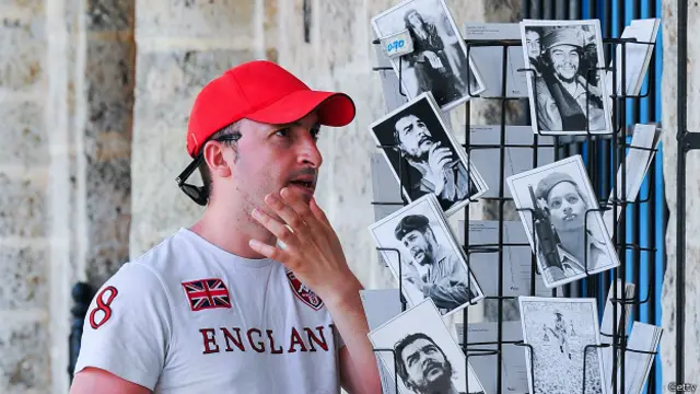 Turista extranjero en Cuba