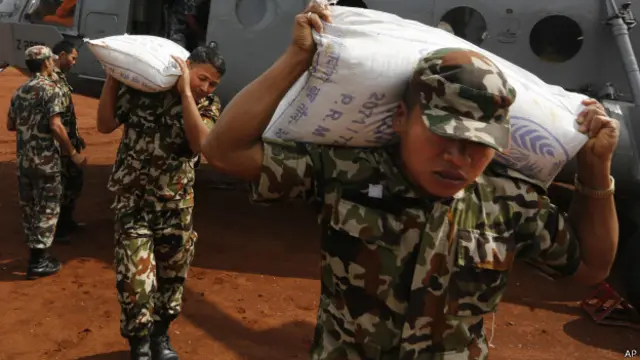 نیپال میں گذشتہ ہفتے آنے والے زلزلے کی شدت ریکٹر سیکل پر سات اعشاریہ آٹھ ریکارڈ کی گئی تھی