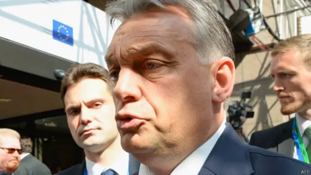 Премьер-министр Венгрии Виктор Орбан (23 апреля)