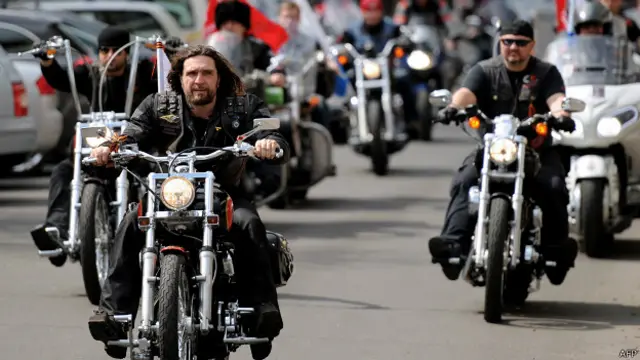 "Ночные волки" в Бресте