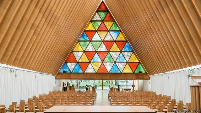 Картонный собор, Новая Зеландия