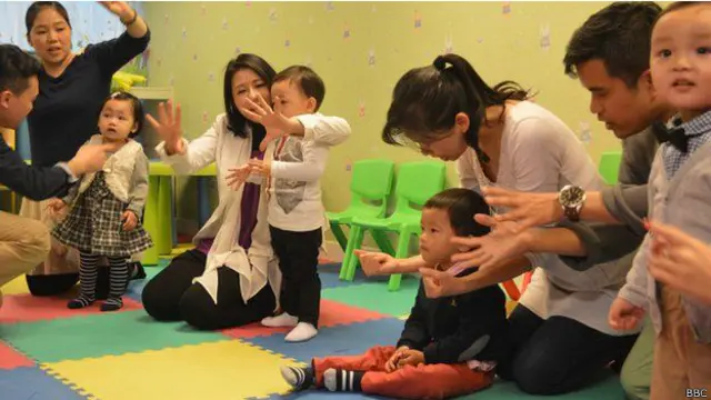 родители с детьми