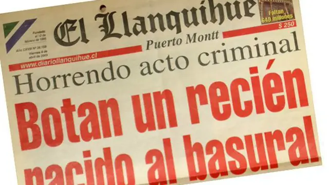 Перша шпальта газети