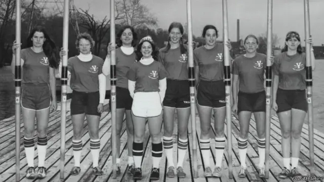 Las remeras de Yale son vistas ahora como heroínas.