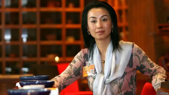 2008年，年僅36歲的劉迎霞獲選為全國工商聯副主席（資料照片）