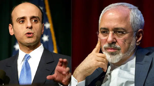 محمد جواد ظریف و عادل الجبیر، وزیران خارجه ایران وعربستان