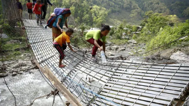 nepal jembatan