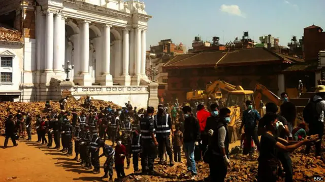 Katmandú, Nepal, luego del terremoto