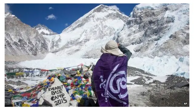 Nhiều công dân nước ngoài đã đến Nepal để leo lên đỉnh Everest trước khi xảy ra động đất