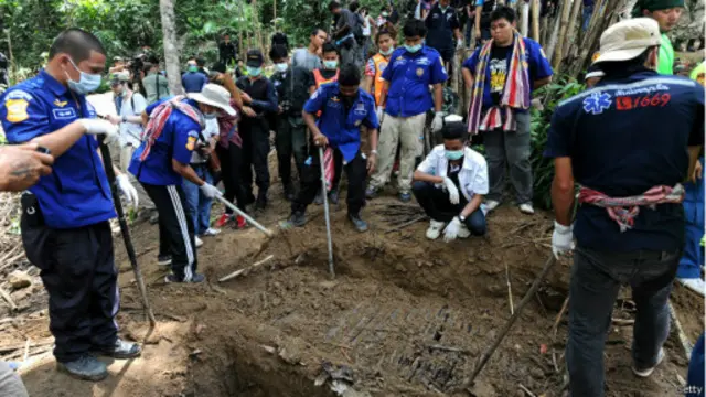 රෝගයකින් හෝ කුසගින්නෙන් මිය ගිය පිරිස් මෙසේ වලදමා ඇති බවටයි සැක කරන්නේ