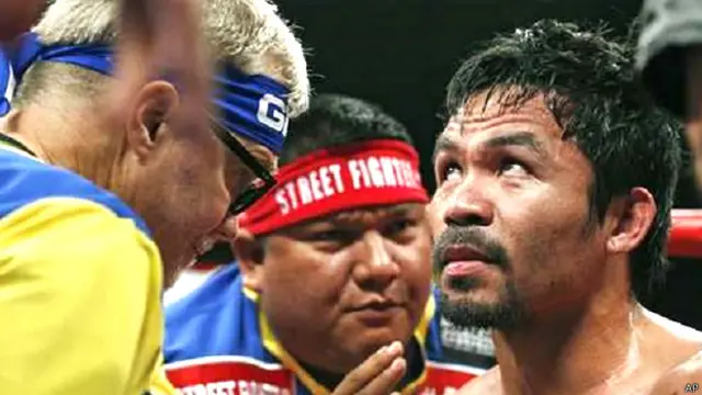 Komisi Olah Raga Nevada (NAC) mengatakan bahwa Pacquiao tidak menyebutkan dirinya sedang menderita cedera saat mengisi formulir sebelum laga berlangsung. 