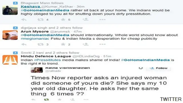 سماجی رابطے کی سائٹ ٹوئیٹر پر اس طرح کے مباحثے نظر آئے