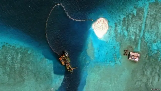 Isla en construcción