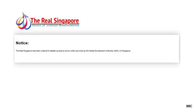 新加坡媒体发展局是在周日下午宣布撤销“真实新加坡”的运营执照，要求网站在同天晚上8点前关闭，并撤下所有网页和社交平台的贴文。