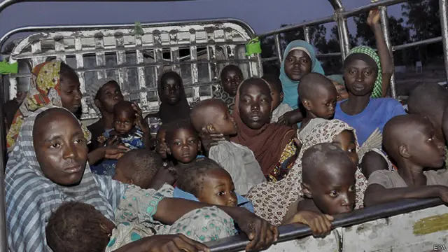 nigeria, mujeres, niñas, boko haram, secuestradas