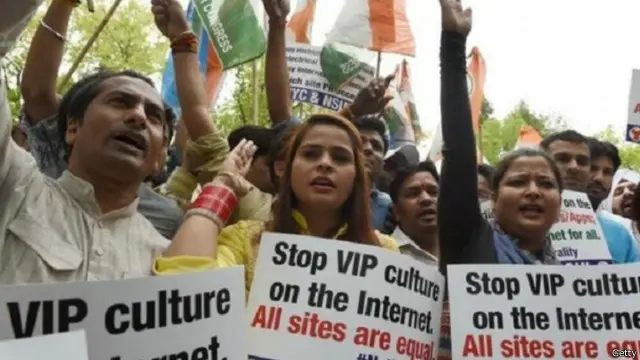 مشروع فيسبوك لمنصة دوت أورغ أثار جدلا في الهند.