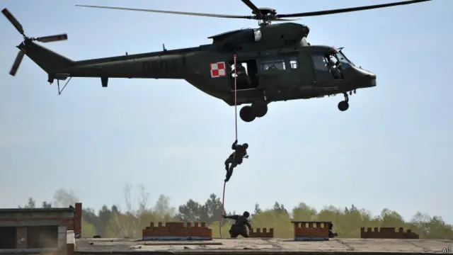 Учения войк НАТО в Польше