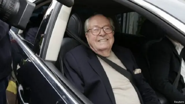 جان-ماري لوبان قال في تصريح للصحفيين فور مغادرته مقر الحزب دون أن يمثل أمام اللجنة التنفيذية "لقد تبرأوا مني"