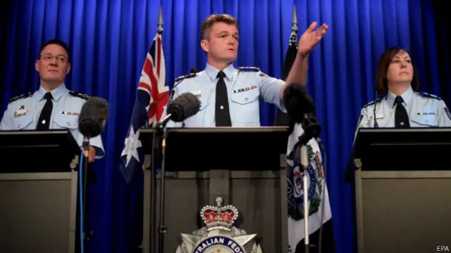 澳大利亚联邦警察总监召开记者会（5月4日）