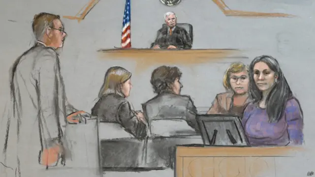 В зале руда, рисунок художника