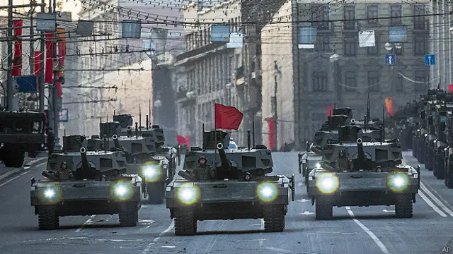 Новые российские танки Т-14 "Армата"