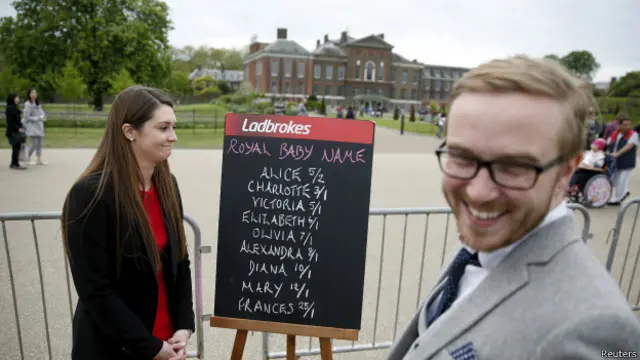 Ставки на будущее имя принцессы