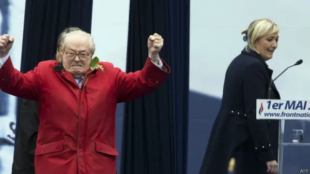 Основатель "Национального фронта" Жан-Мари Ле Пен