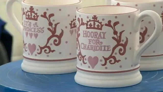 庆祝夏洛特公主降生。