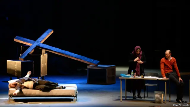 Сцена из оперы "Тангейзер"