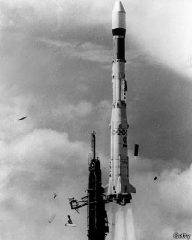 El Ariane despega, en 1979