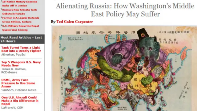 Стаття Карпентера на сайті RealClearDefense 