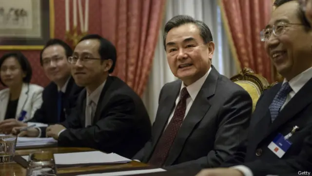 中国外长王毅参加伊朗核谈判