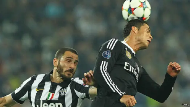 تمكن يوفنتوس من الفوز على ريال مدريد بهدفين مقابل هدف واحد في مباراة أمس الثلاثاء