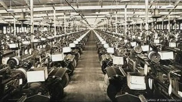 مصنع وايت أوك، التابع لمصنع كون دينم عام 1909 تقريبا