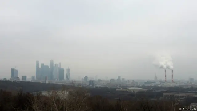 Смог над Москвой