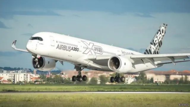 سوف تحتوي الطائرة إيرباص إيه 350 إكس دبليو بي على ألف جزء منتج بطابعات ثلاثية الأبعاد