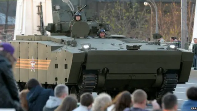 یہ نیا ڈیزائن سویت دور کے بی ٹی آر اور بی ایم پی بکتر بند گاڑیوں کی جگہ لے گا