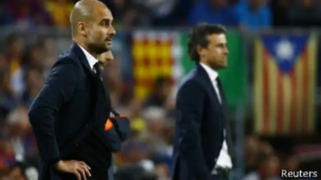 Para Pep Guardiola, exentrenador del Barcelona, su regreso al Camp Nou fue amargo.