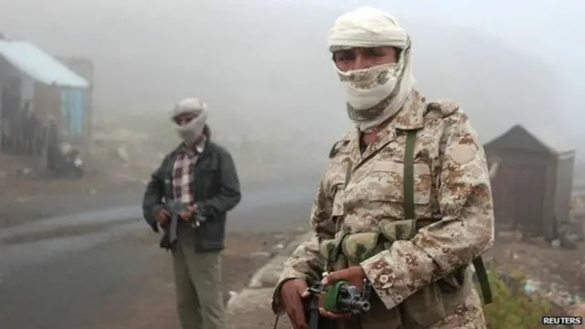 Kelompok pro pemerintah Yaman kesulitan menghadapi gempuran pemberontak Houthi.