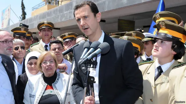 كان خير بك مقربا من بشار الأسد