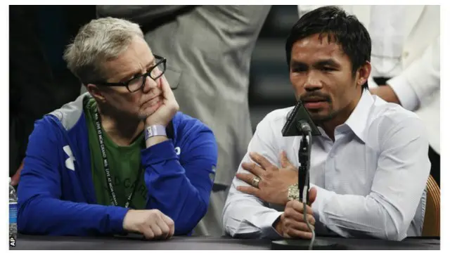 Dokter mengatakan sangat puas dengan hasil operasi Pacquiao.