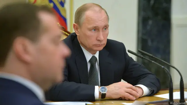 Владимир Путин и Дмитрий Медведев