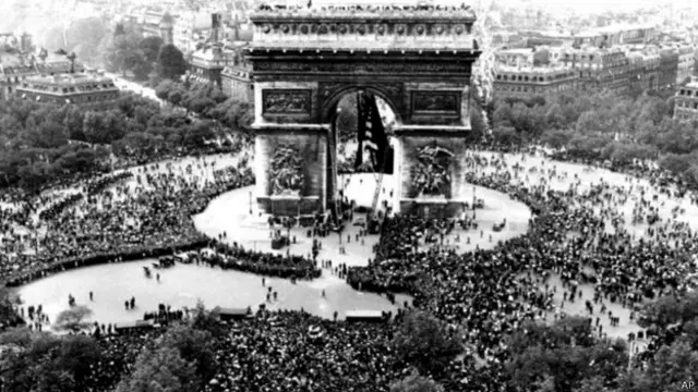 Arco del Triunfo en París