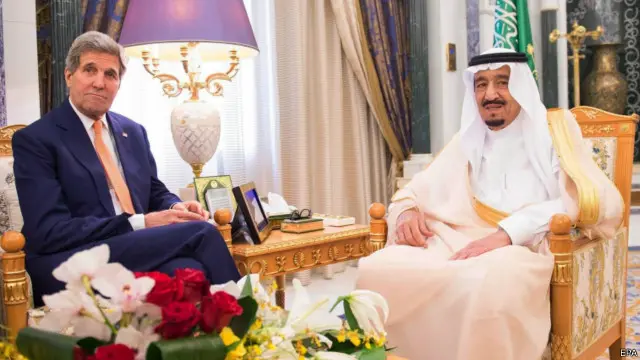 Jong Kerry dan Raja Salman
