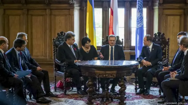 Порошенко у Гданську