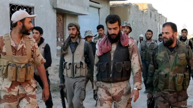 सीरिया में विद्रोही