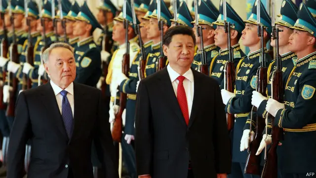 纳扎尔巴耶夫与习近平